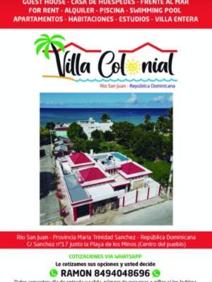 Villa Colonial Suite N 3 Familiar Rio San Juan Ngoại thất bức ảnh